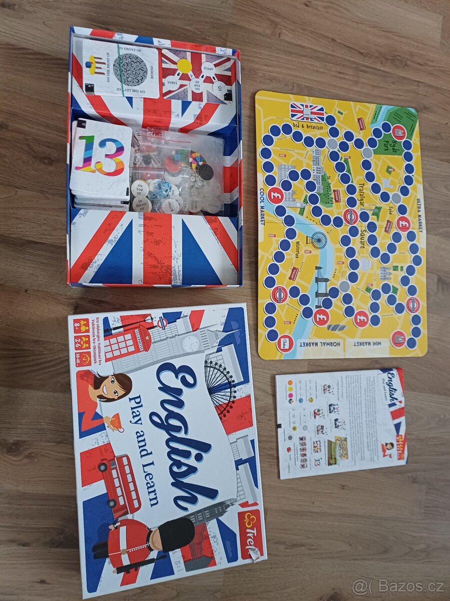 Stolní hra English play and learn Nová - 2