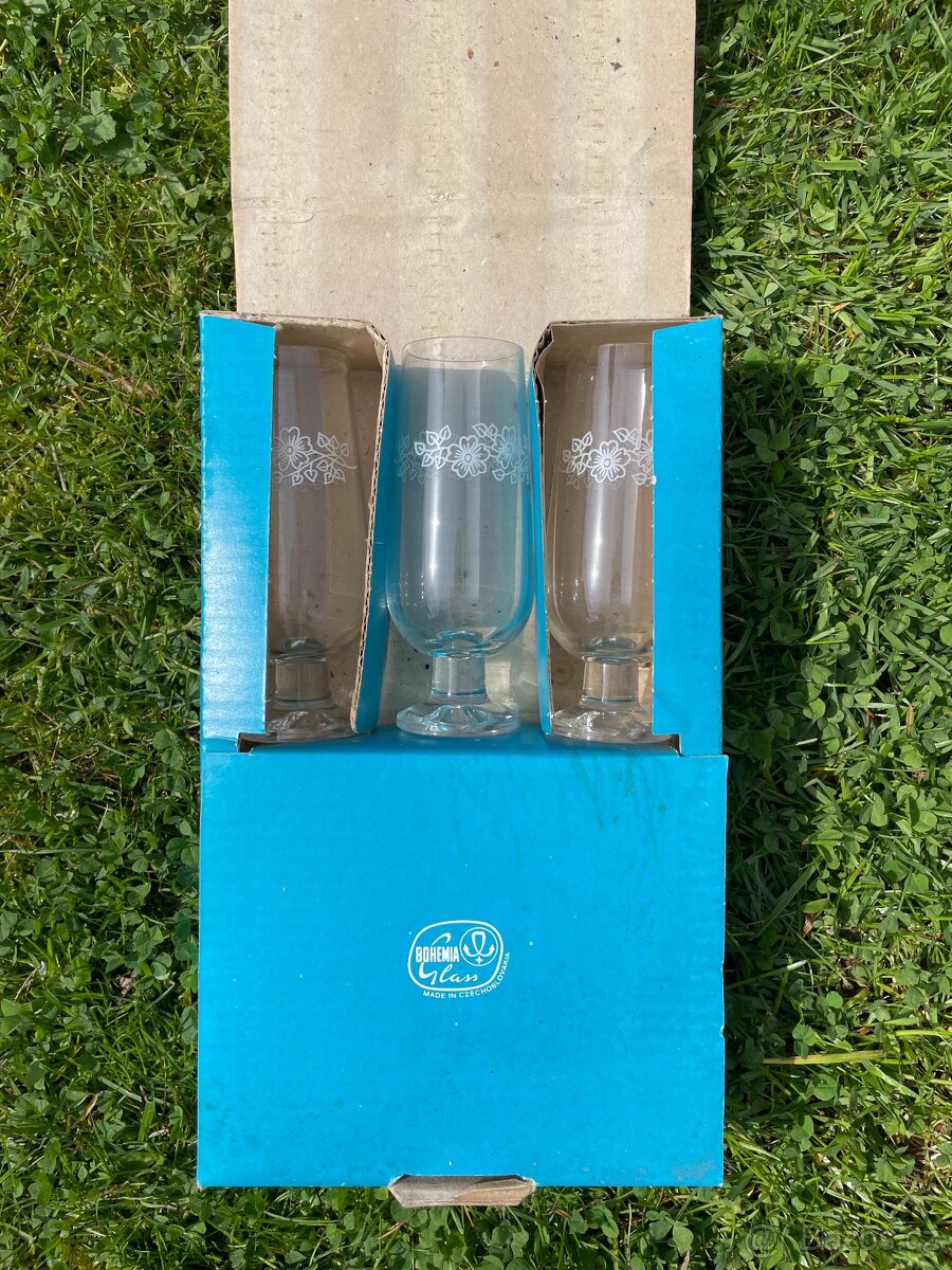 Malovaný set šesti skleniček - 2