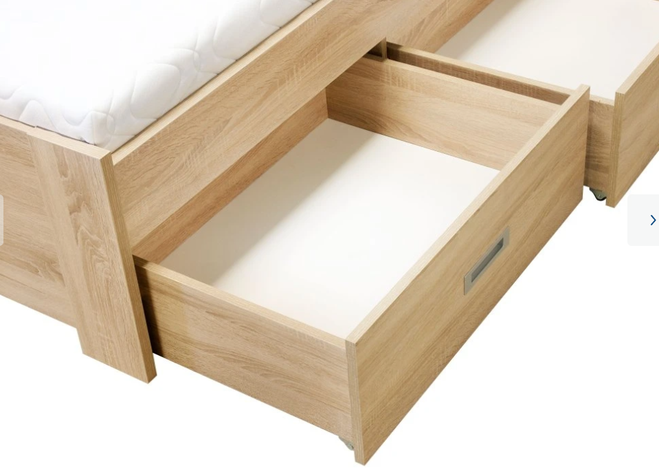 Zvýšená postel s úložným prostorem - 2