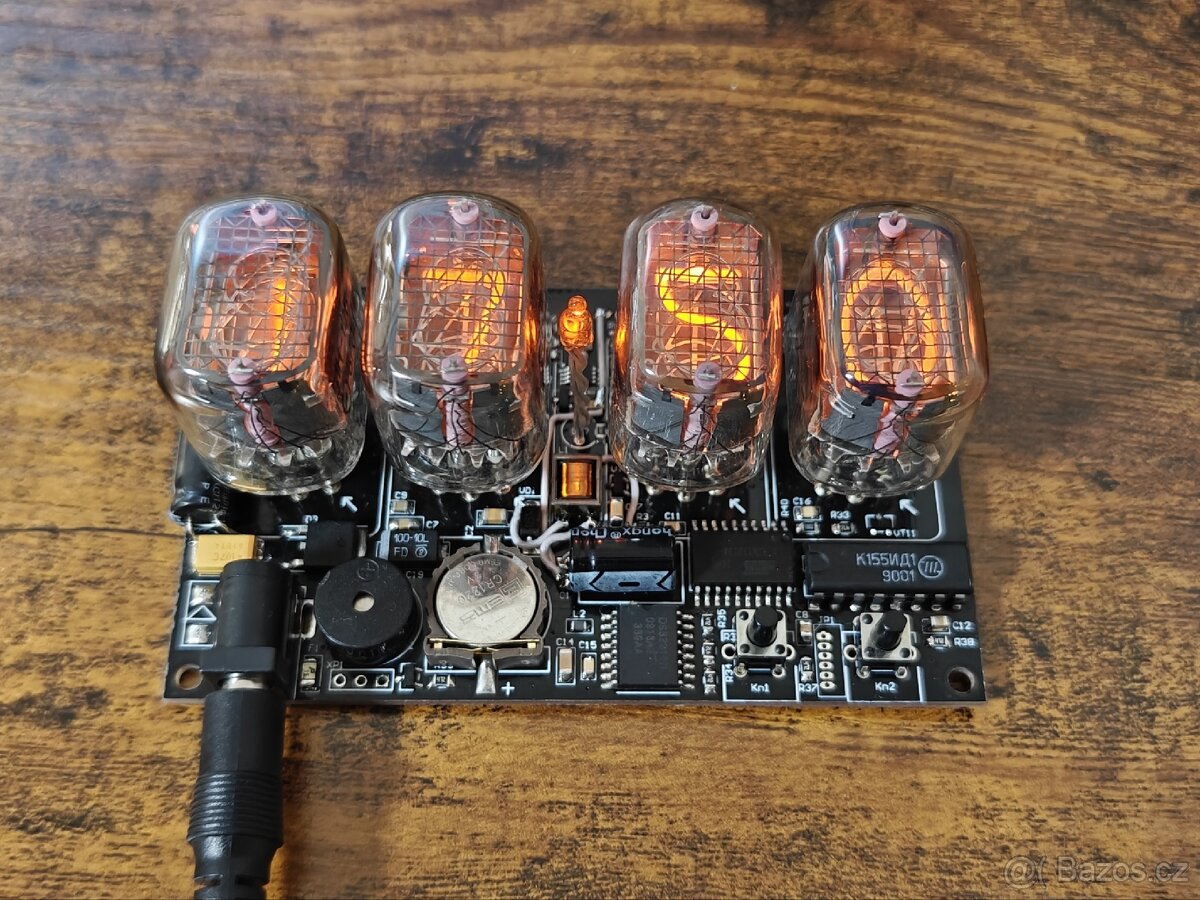 Modul digitronových hodin 4x IN12 - 2