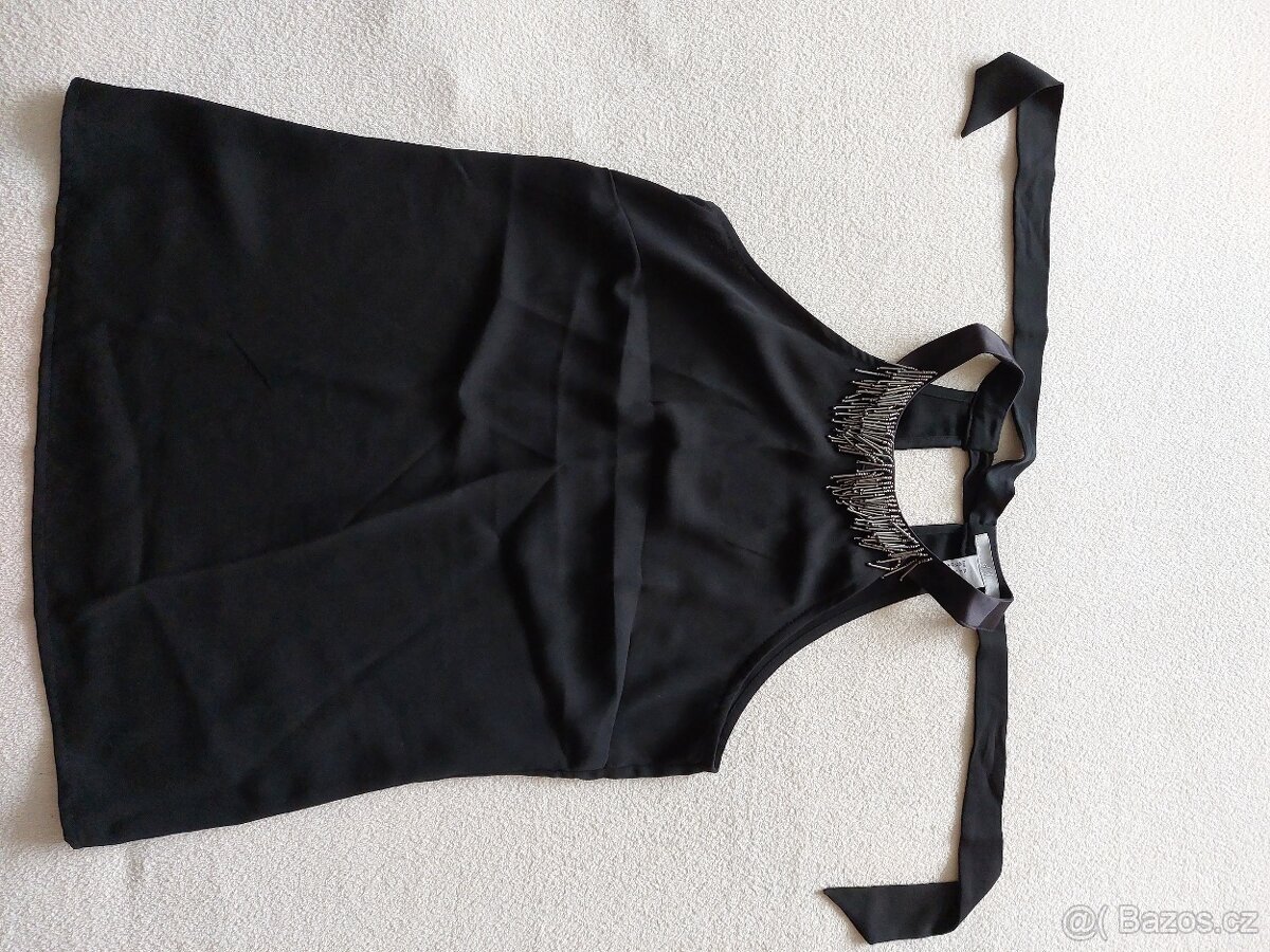 Dámská halenka černá S - 2