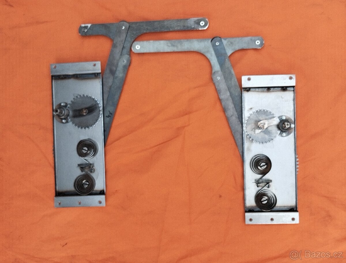 Tatra 75- mechanika stahování oken - 2