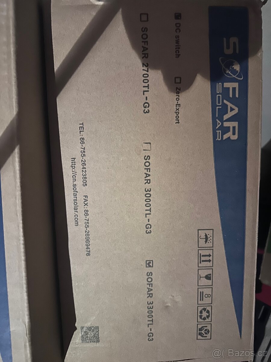 2 stridace Sofar na fve 3,3kWp Sofar - 2