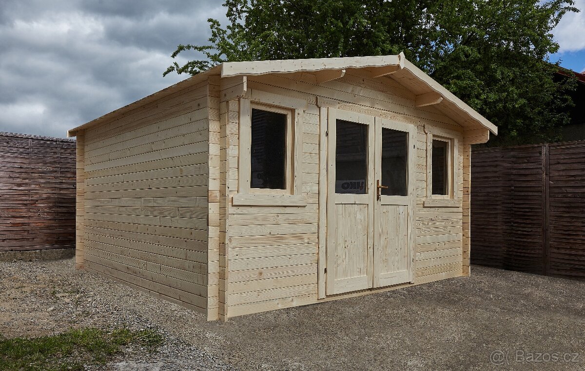 Zahradní domek 4x4 metry síla 28mm - 2
