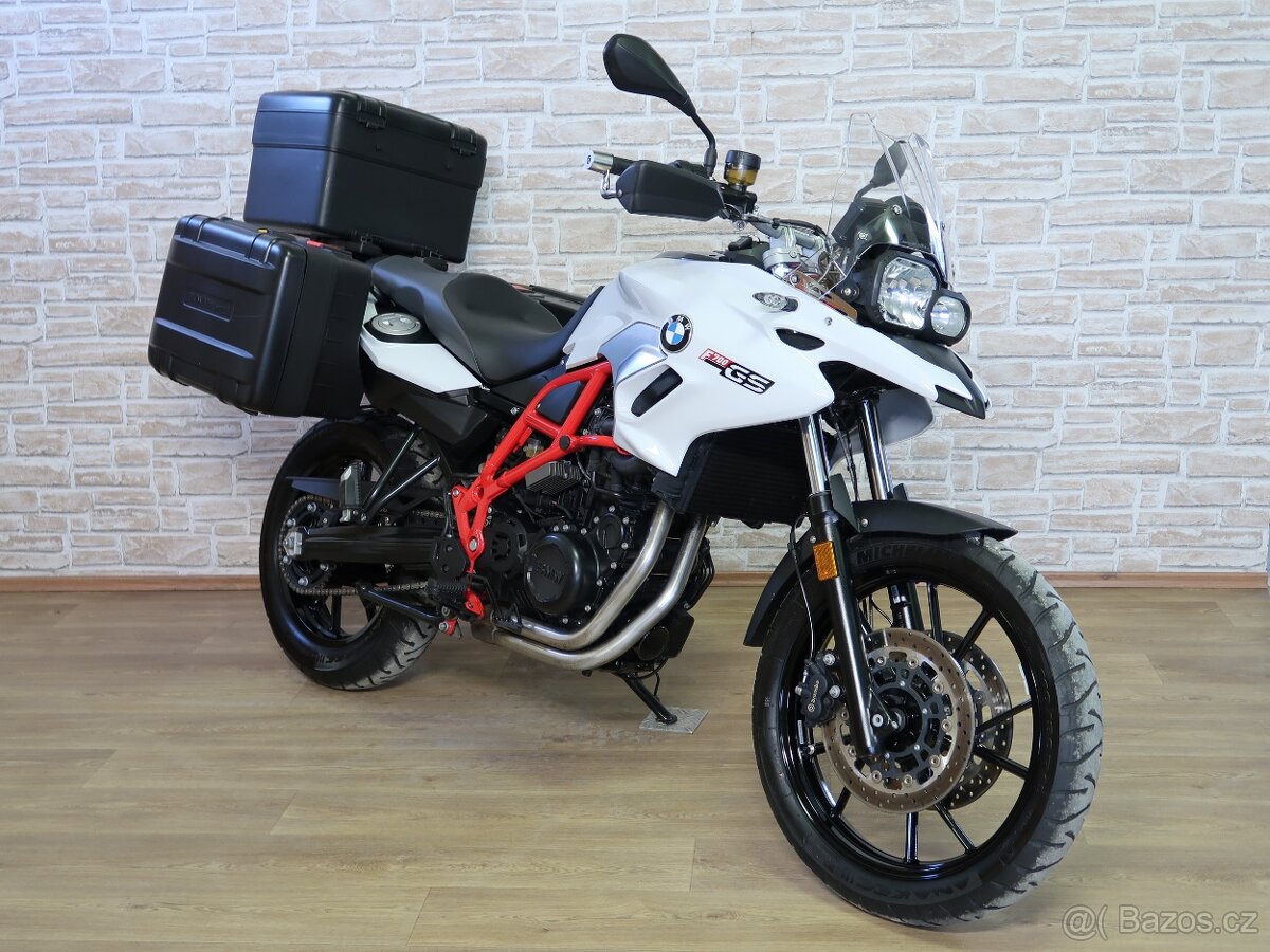 BMW F700GS 6800km, po servisu, bohatá výbava