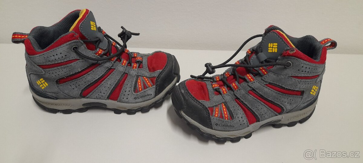 Celoroční kotníčkové boty COLUMBIA, voděodolné, vel. 28 - 2
