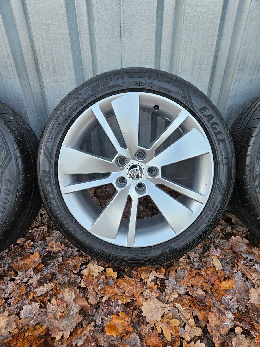 Letní alu kola Zenith 18" Škoda Superb 235/45 R18 - 2