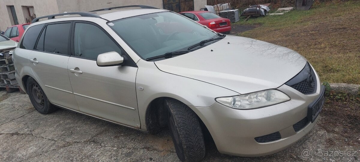 Mazda 6 2.0D, 89 kW, tažné, 248000 km - 2
