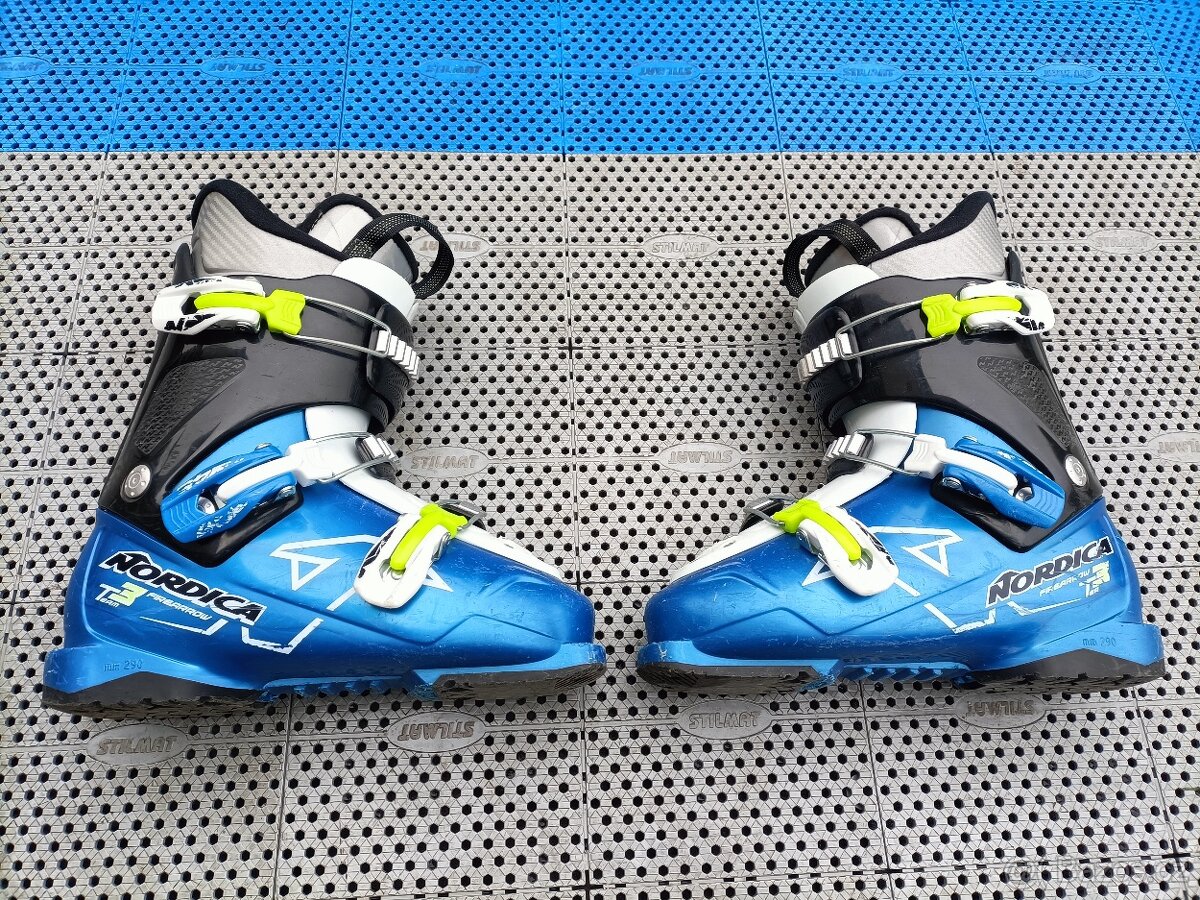 Dětské lyžáky přeskáče sjezdové boty Nordica - 2