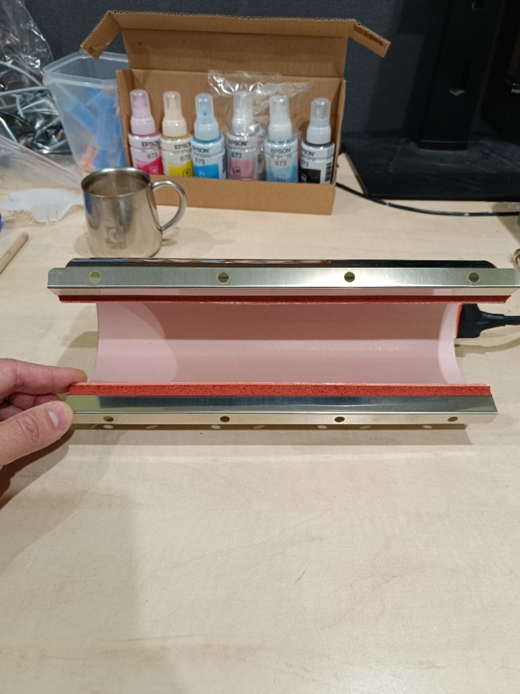 Sublimační lis na hrnky Galaxy + objímky - 2