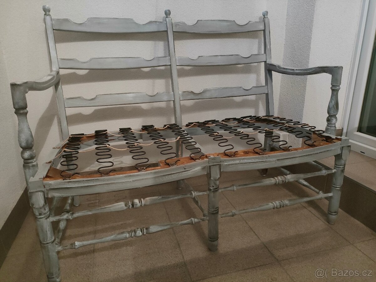 Vintage sedačka lavice - 2