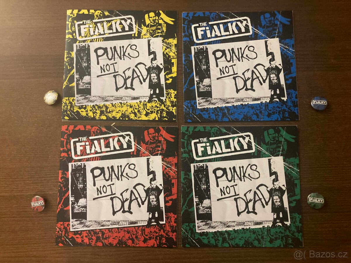 SP THE FIALKY - Punks Not Dead 2024 (4x barevný flexi) - 2