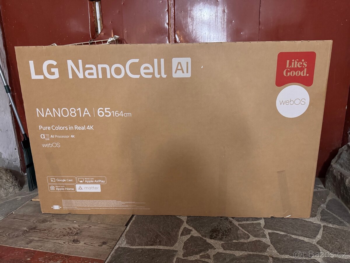 Nová televize LG 65NANO81A 65" (164 cm) úhlopříčka - 2
