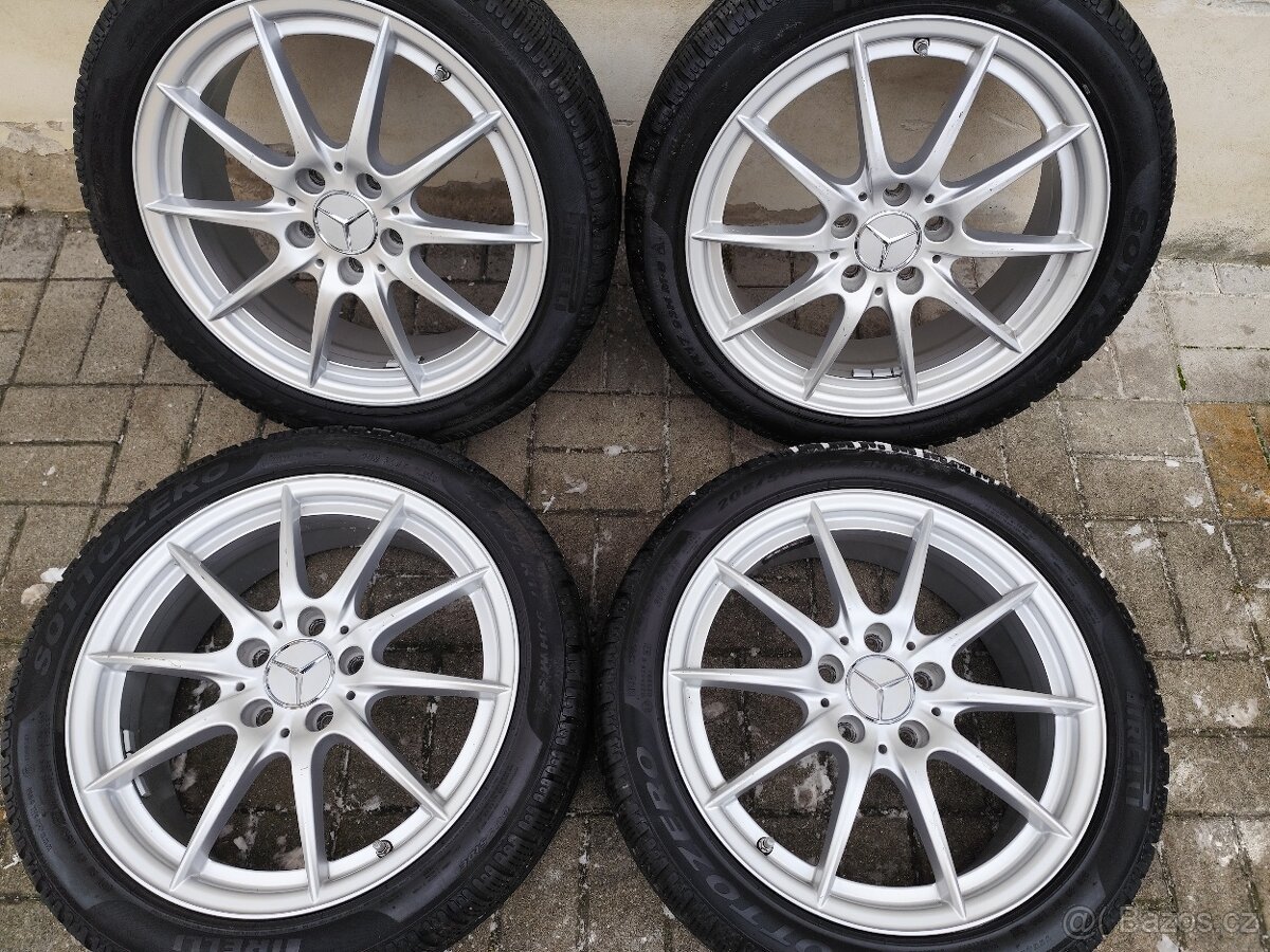 ALU 5x112 r17 MERCEDES/VW + ZIMNÍ PNEU - 2