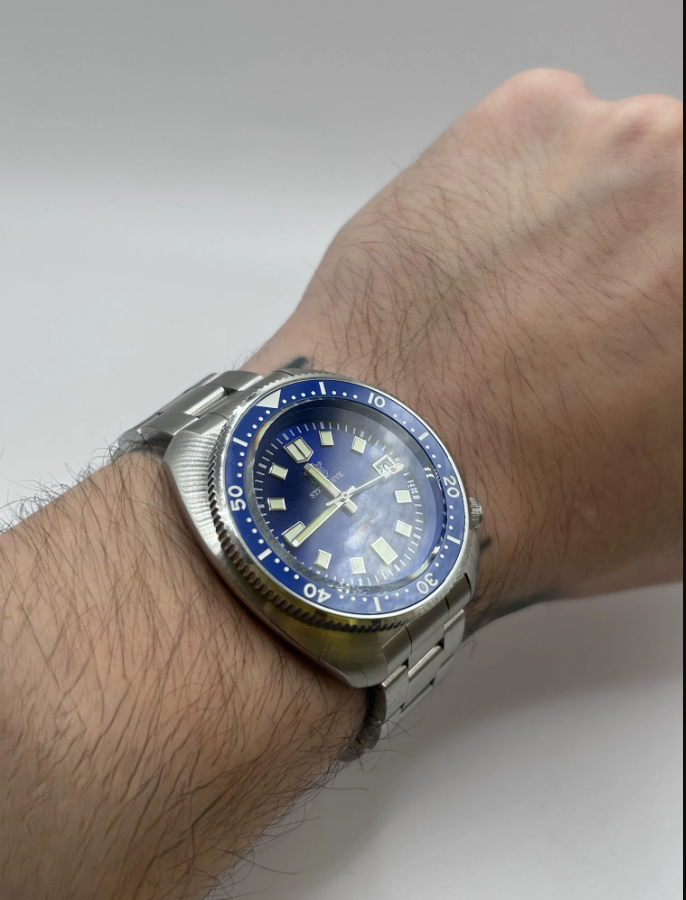 Steeldive 1970 modré - 2