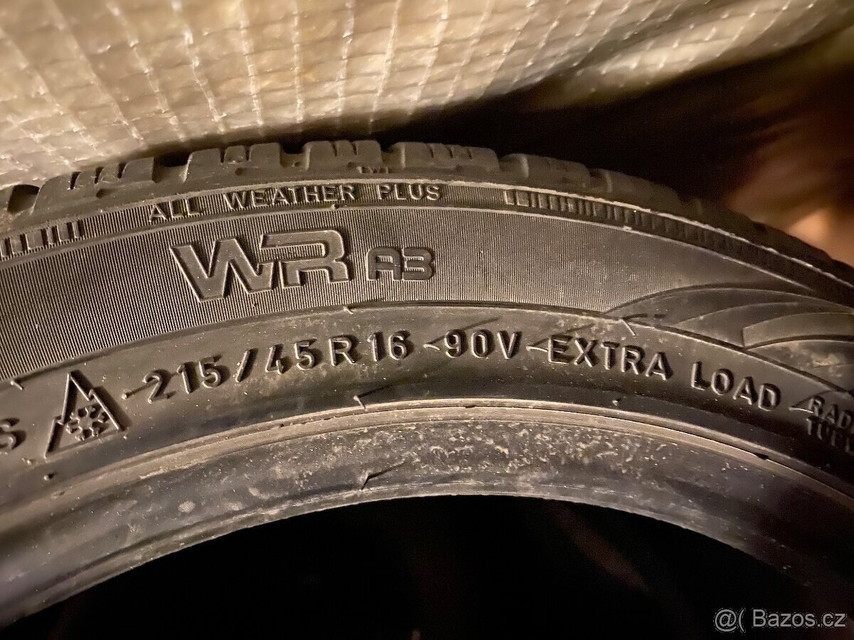Zimní pneu 215/45/R16 Nokian - 2