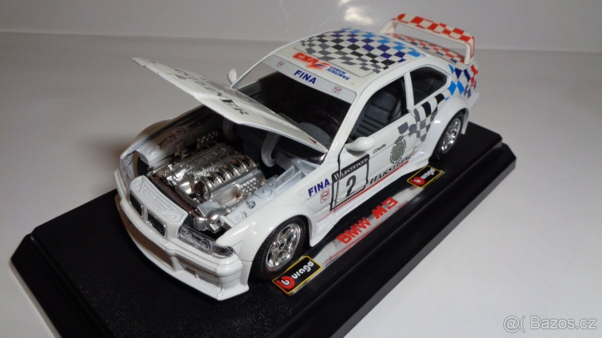 Bburago 1/24 - BMW M3 gtr warsteiner - 2