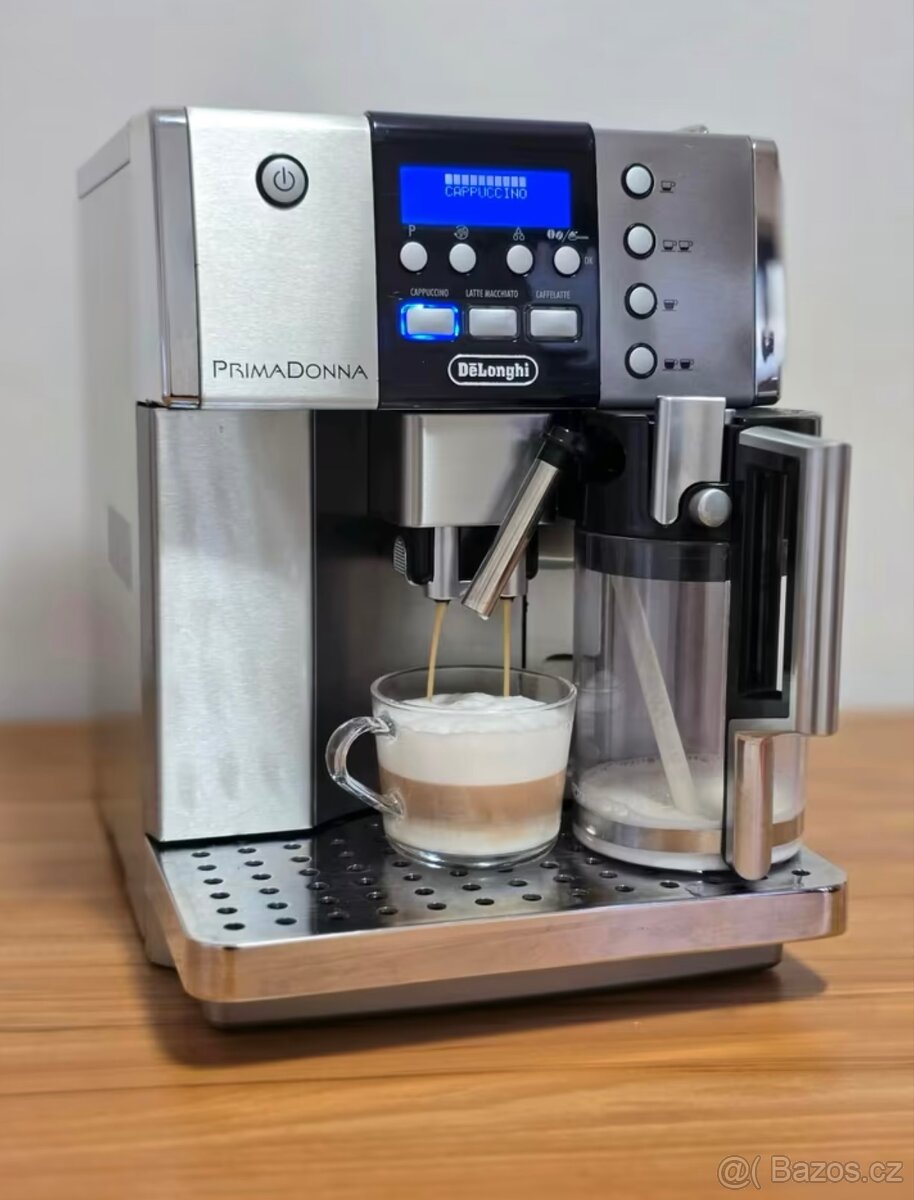 Delonghi kávovar primadonna kovový plnoautomat - 2