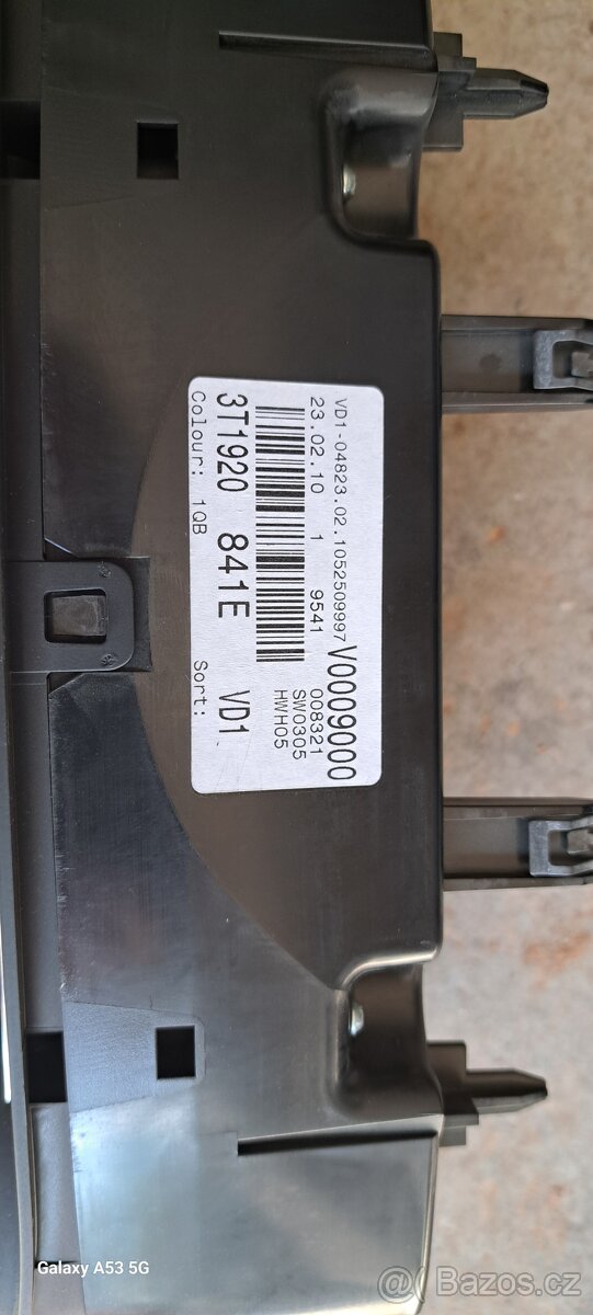 Budíky Superb 2 - 2