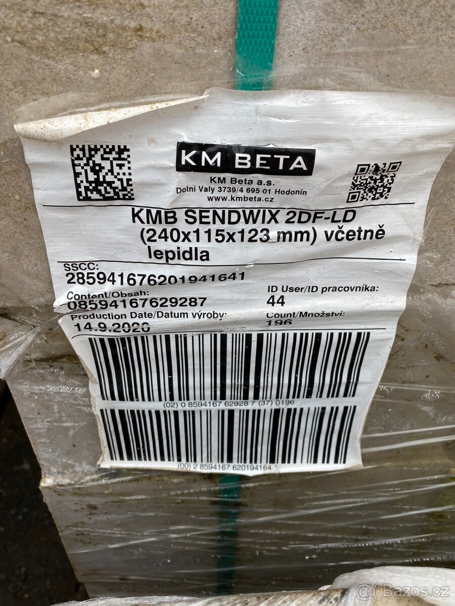 Cihla vápenopísková KM Beta - 2