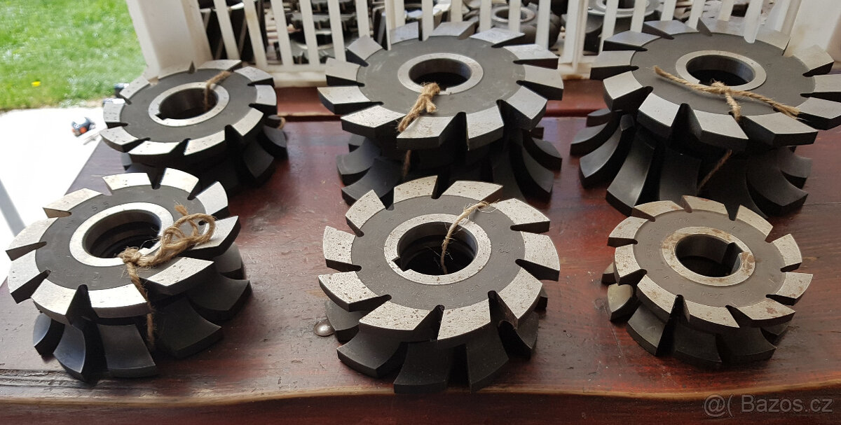 Fréza půlkruhová vydutá složená - 2