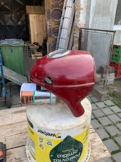 Přední maska jawa kývačka - 2