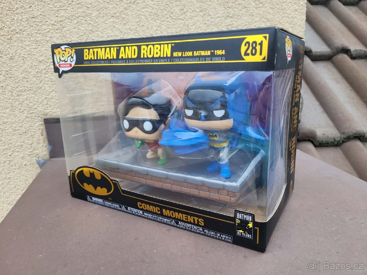 Pop Funko 281 - Batman and Robin - 2