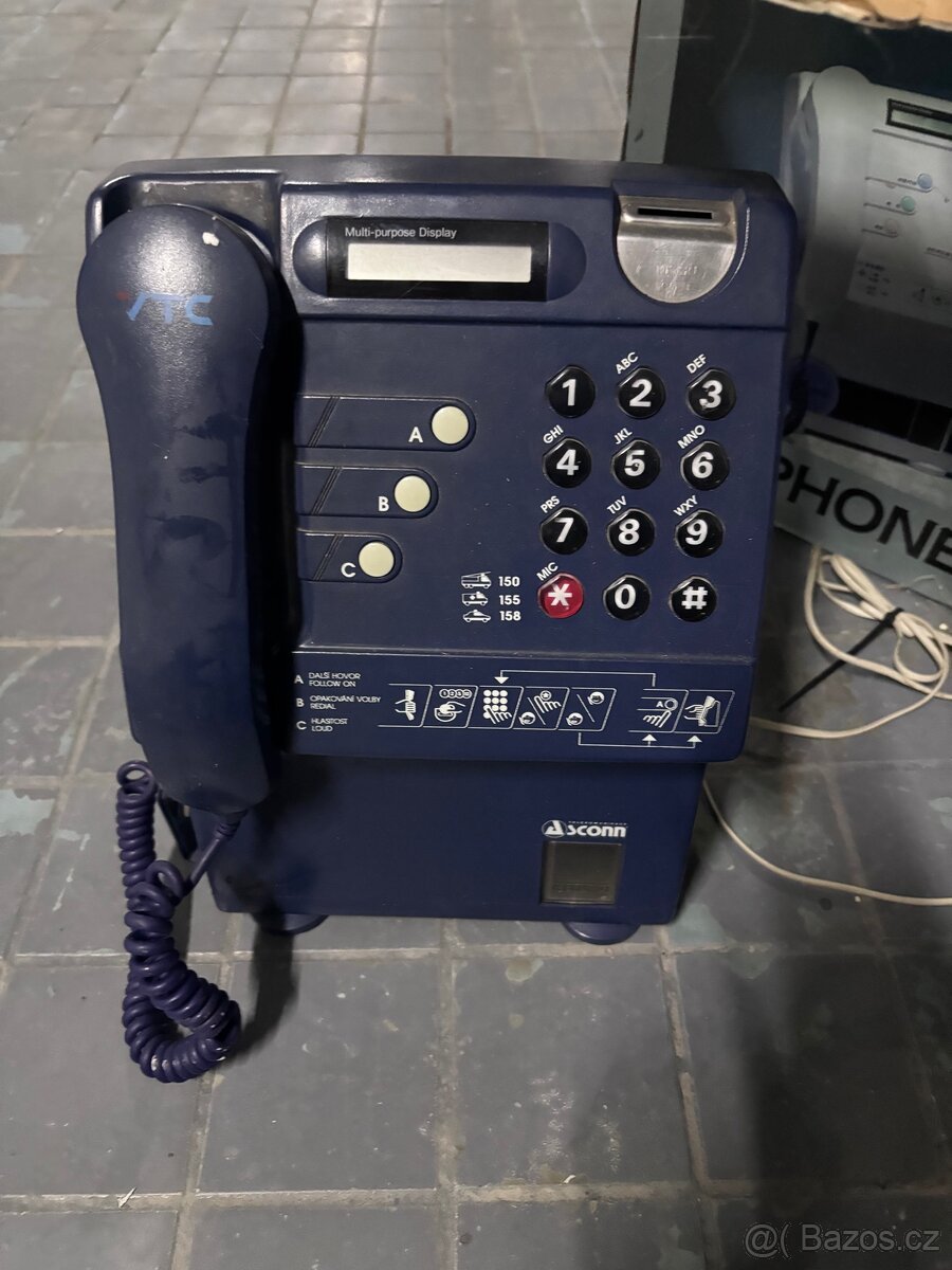 Telefon s mincovníkem - 2
