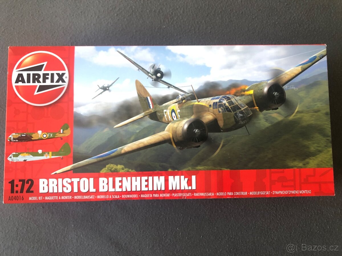 Plastikové modely letadel 1:72 - 2