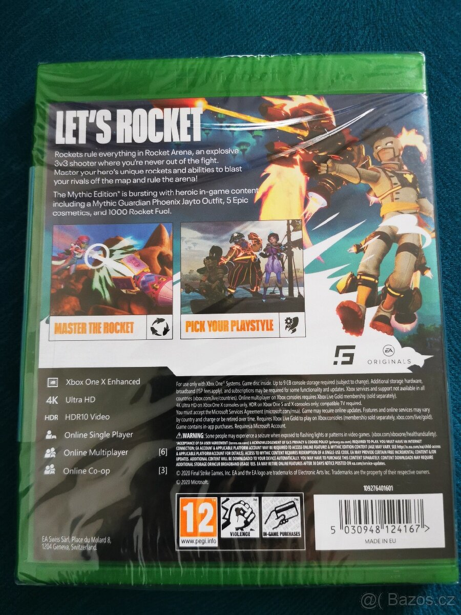 X Box One hra Rocket Arena nová - 2
