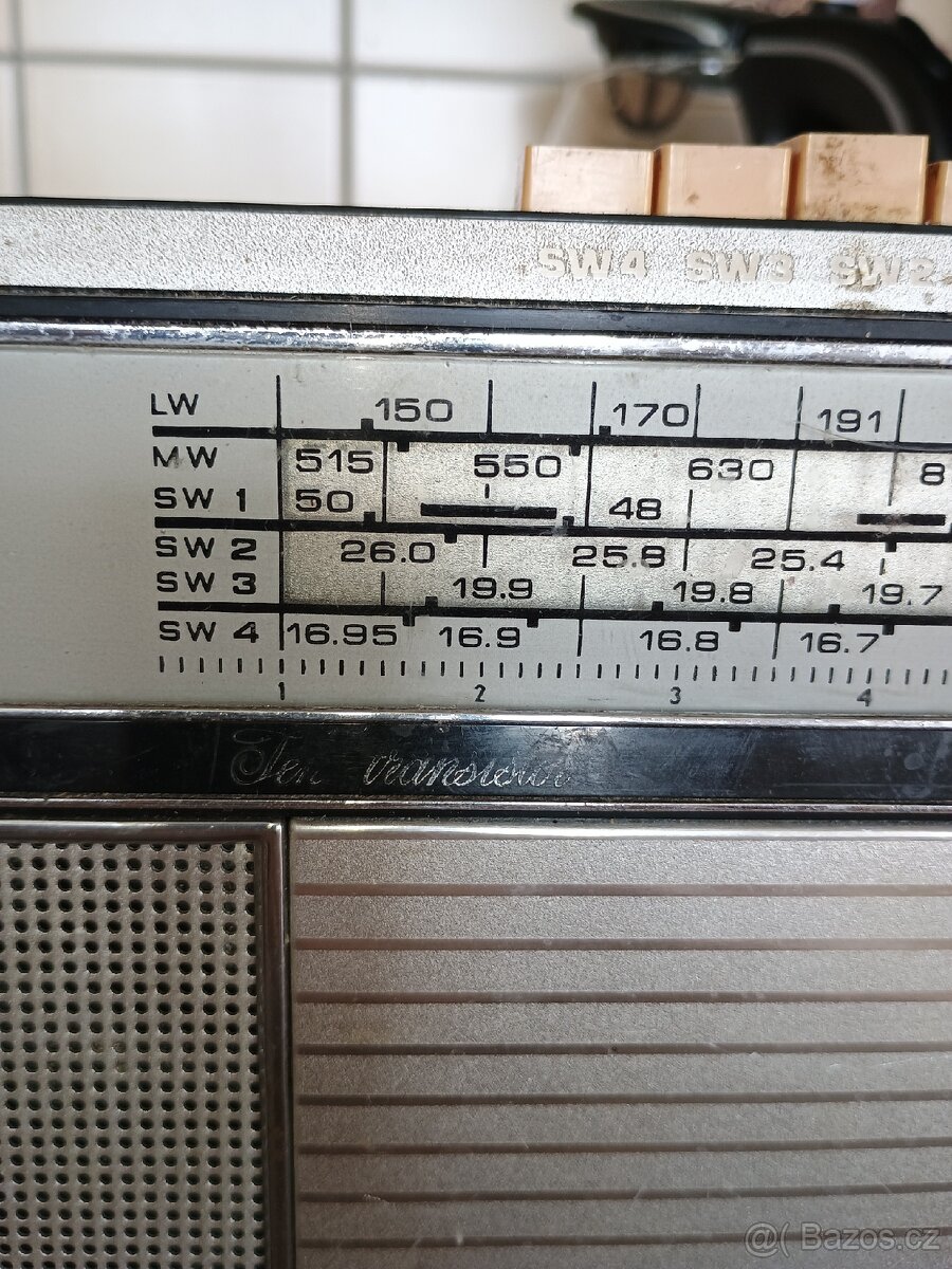 Starožitné tranzistorové rádio SONATA 201 CCCP - 2