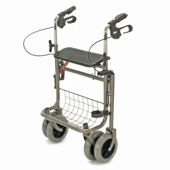 Skládací čtyřkolové chodítko DMA, nosnost do 120 kg - 2