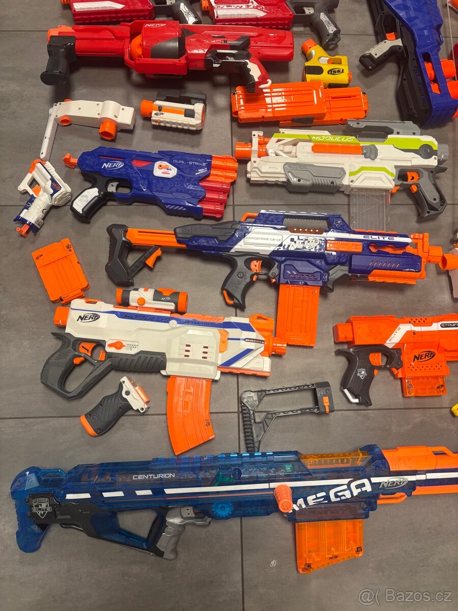 Sbírka Nerf zbraní - 2