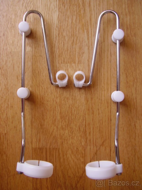 Nové držiaky plexištítu do JAWA 250,350-športka. - 2