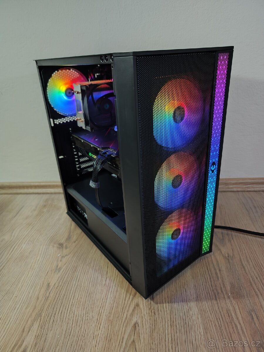 Herní set: RX 5700xt, Ryzen 5, monitor 100Hz, 27", ZÁRUKA - 2