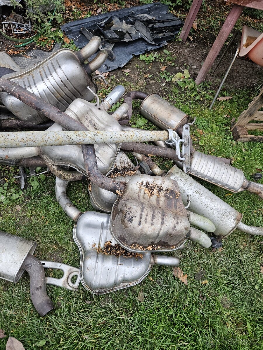 Výfuky - Octavia 2, Golf 4, bmw e90... - 2