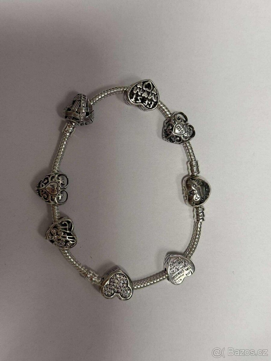 PANDORA STŘÍBRNÝ NÁRAMEK - 2