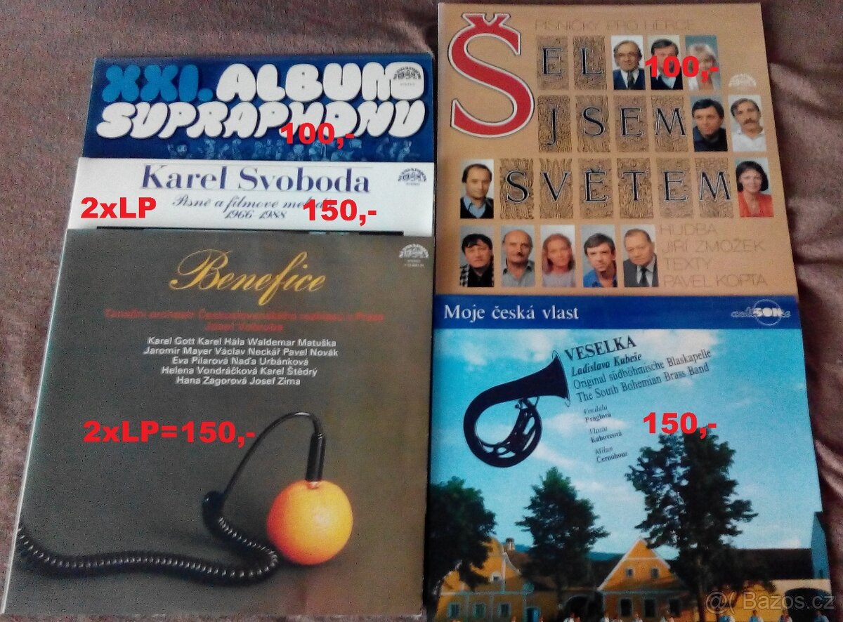 LP gramofonové desky - 2