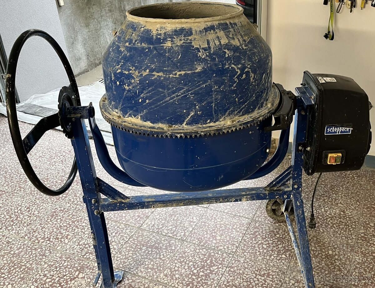 Prodám stavební míchačku Scheppach MIX 180 - 2