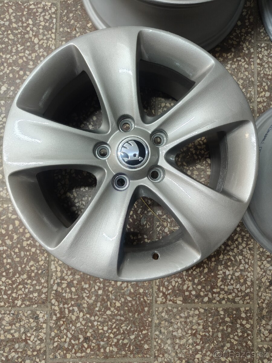 ALU disky originál Škoda 5x112 r16 (sada č.2) - 2