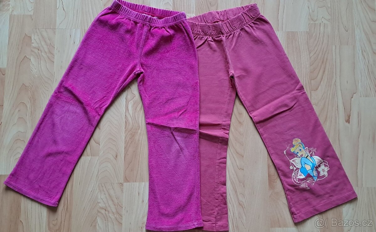 Balík dívčího oblečení na věk 3-6 let, celkem 17 věcí - 2