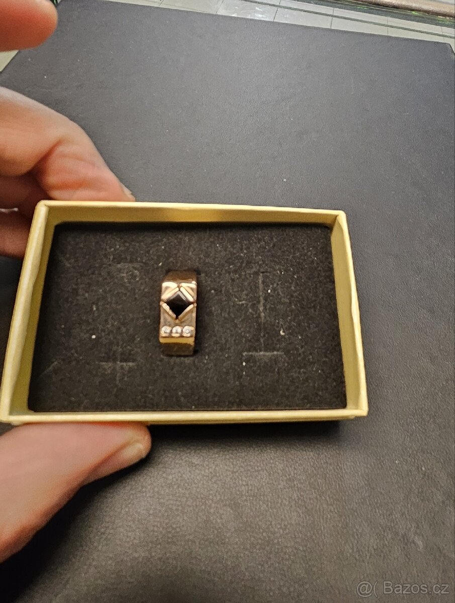 Prodám pánský zlatý prsten - 2