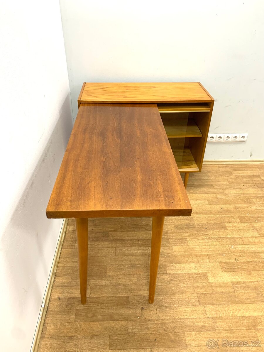 Retro psací stůl 60. léta Brusel - 2