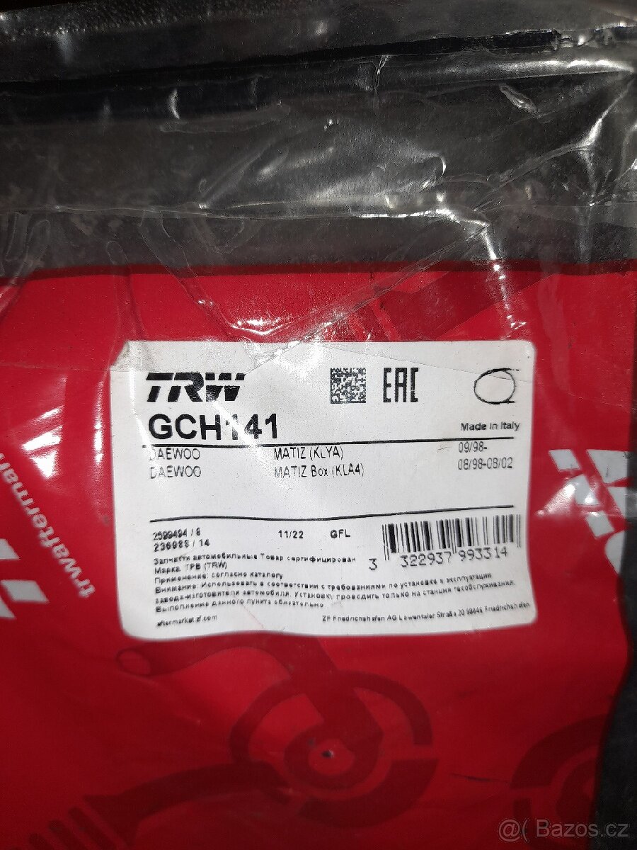 Daewoo Matiz, Chevrolet Spark - lanovody TRW - 2
