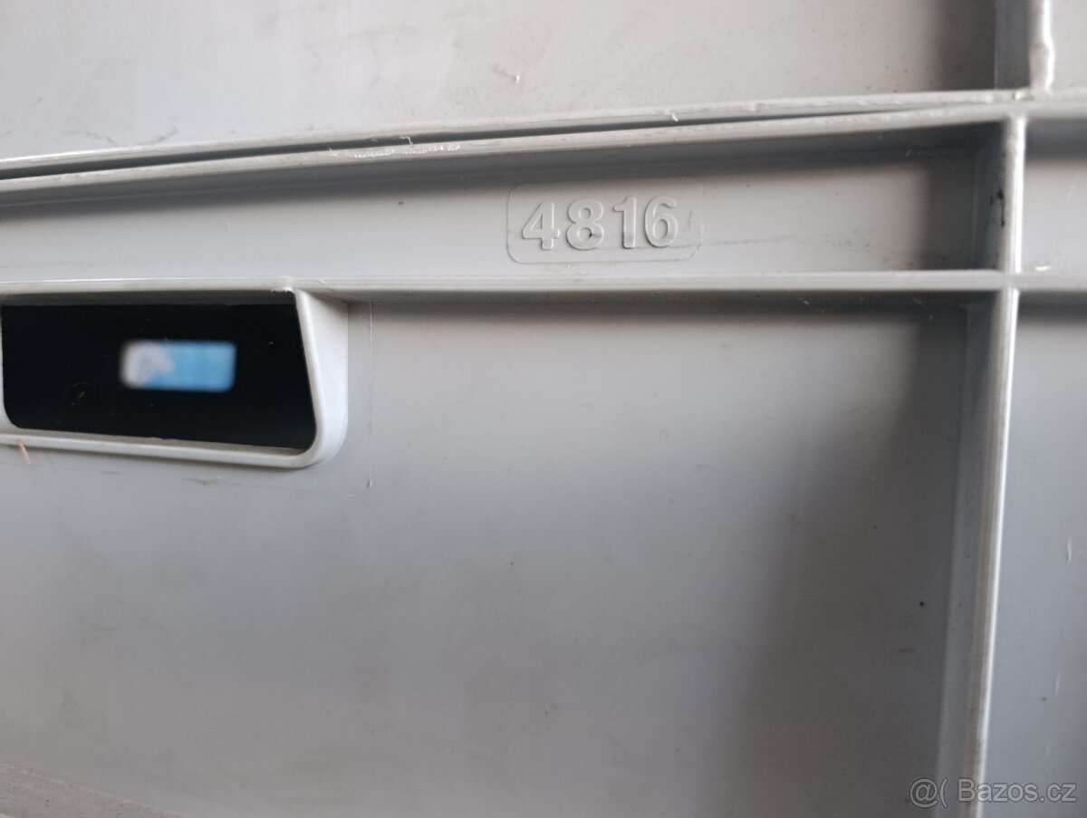 Plastová přepravka 4816 zesílené dno. - 2