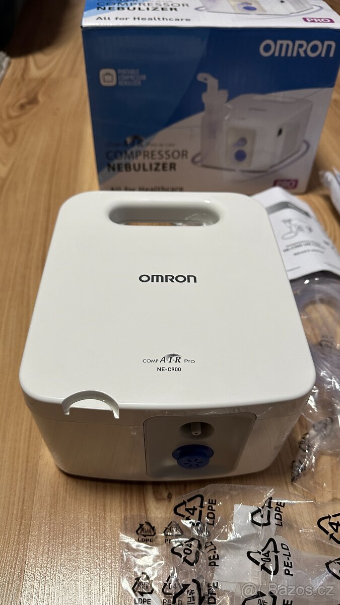 Inhalátor kompresorový OMRON C900 CompAir Pro bílý - 2