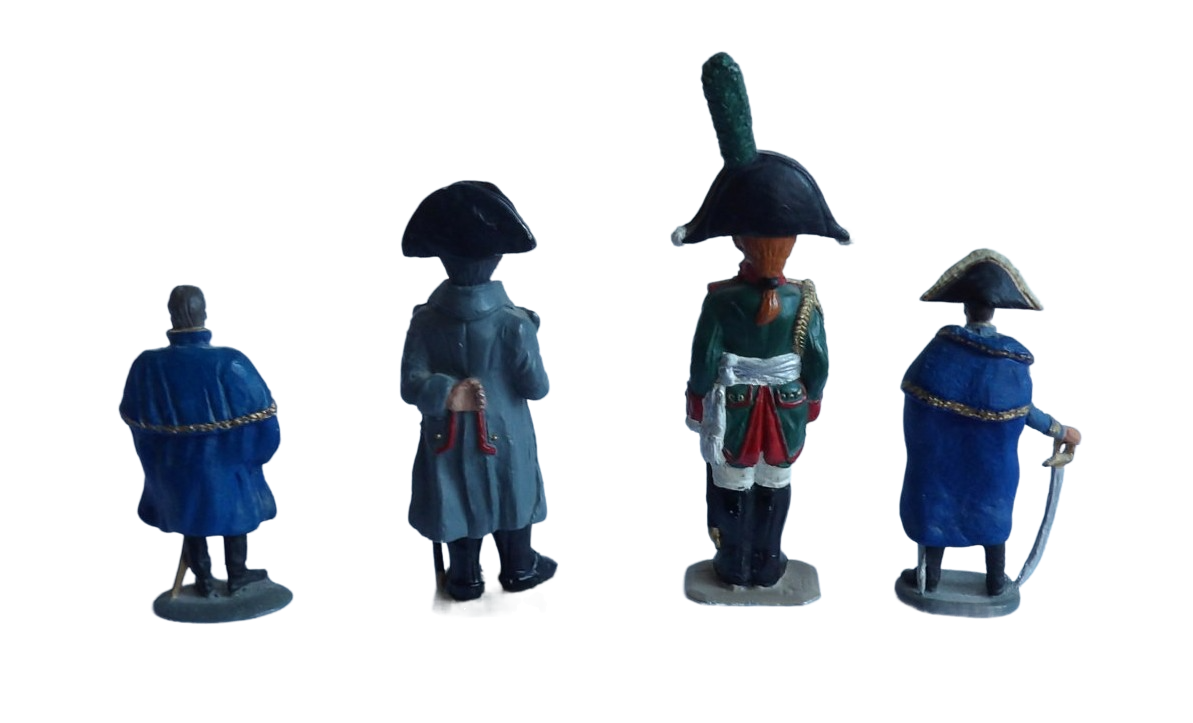 Cínoví vojáci - 4 ks - 2