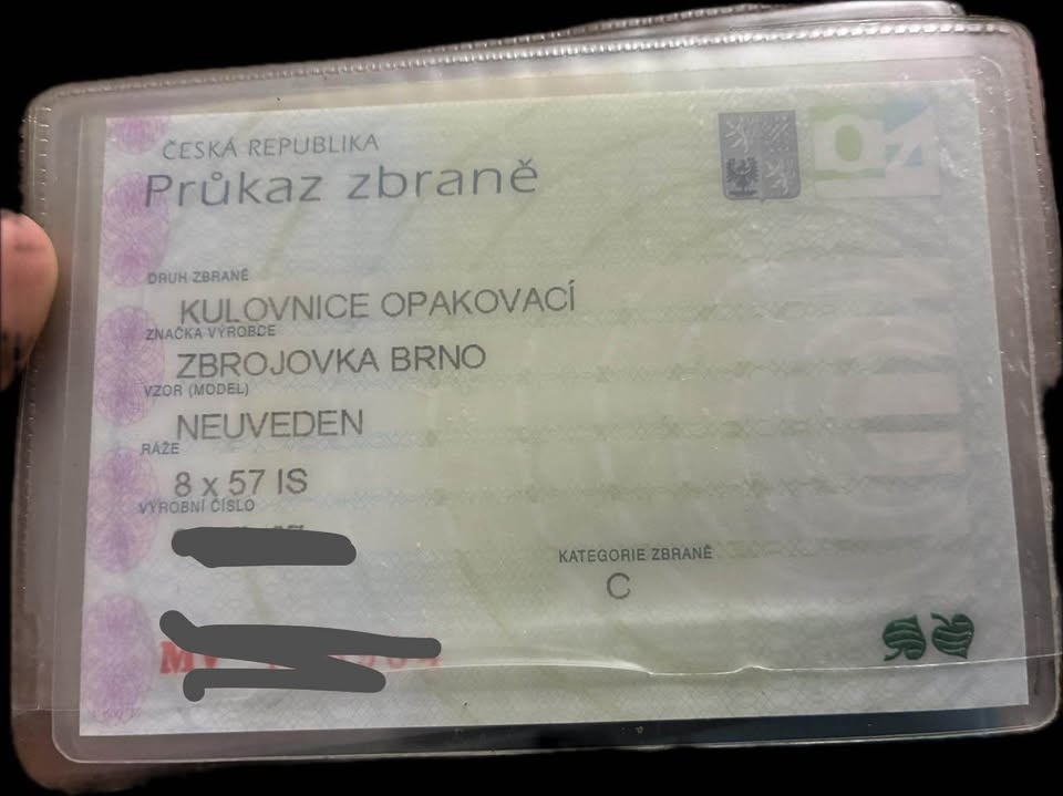 Opakovací kulovnice, celopažba, 8x57JS - 2