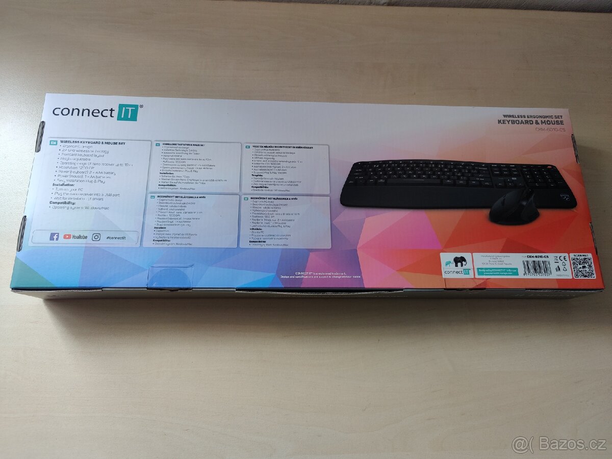 Connect IT Wireless Ergonomic set CKM 6010 CS - 2