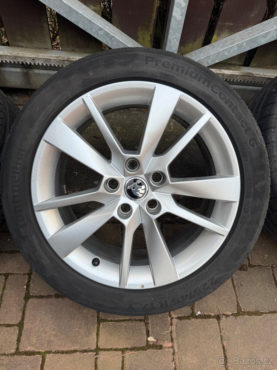 Alu kolo Trius 17" Octavia III Rozměr ráfku: 7,0J x 17" - 2